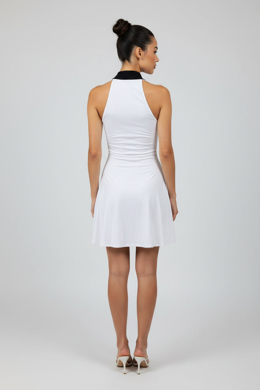 White Racquetball Dress