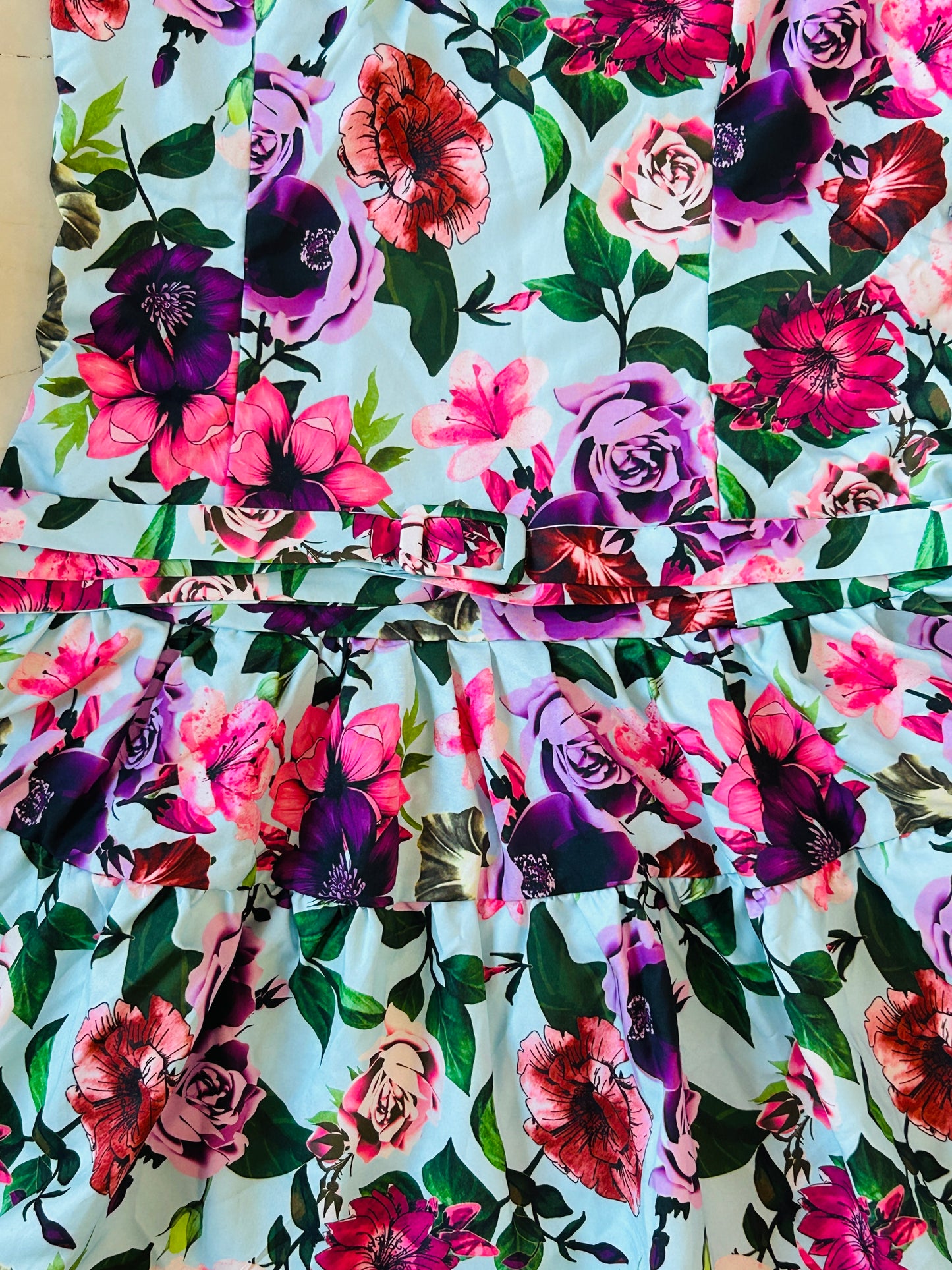 Olivia floral mini dress
