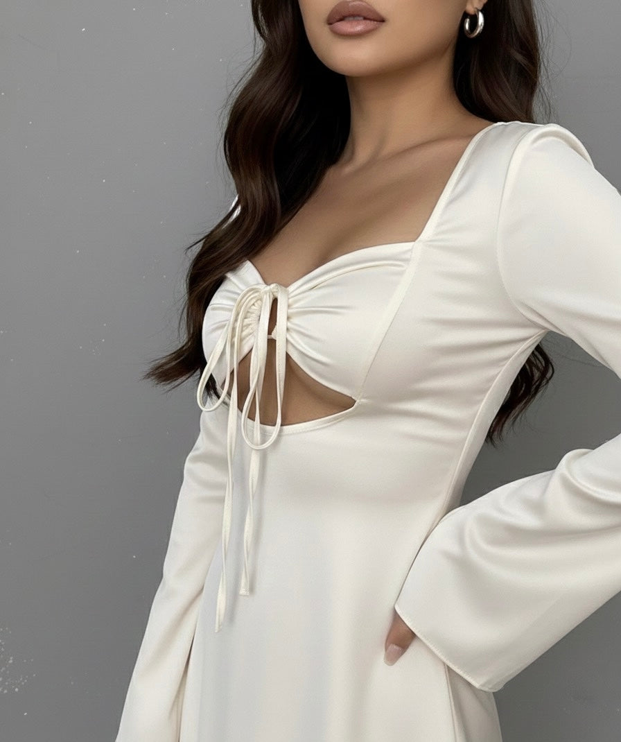 Frosted Pearl Muse Dress